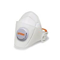Uvex Sil-air premium NR D 5210 FFP2 masker met ventiel, per 15 maskers