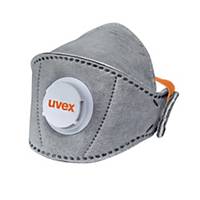 Uvex Sil-air premium NR D 5220+ FFP2 masker met ventiel, per 15 maskers