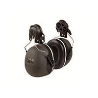 Casque antibruit 3M Peltor™ X5 pour casque, SNR 37 dB, noir/gris