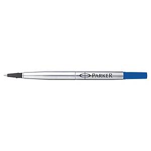 Parker QUINKflow Recharge stylo bille Jotter pointe moyenne - encre bleue -  lot de 2