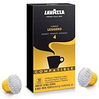 Kávové kapsle Lavazza Lungo Leggero, 10 kapslí, á 5,3 g
