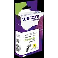 WeCare Compatible D1 45018 Label Tape Cassette for DYMO Labelling Machines