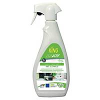 Nettoyant sanitaire 5 en 1 King Eco-actif - spray de 750 ml