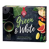 PK30 TEEKANNE SET GREEN WHITE TEA BAGS