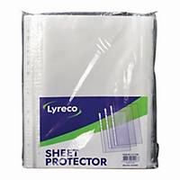 Lyreco 11 Holes Sheet Protector A4 0.06MM Transparent Pack of 100