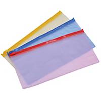 Usign PVC Zipper Bag B6 Assorted Zip Colours