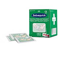 Salvequick 323700 wound cleanser , box of 20 cleansers