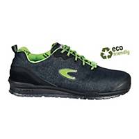 Cofra Sole low S3 safety shoes, SRC, ESD, black/neon green, size W-35, per pair
