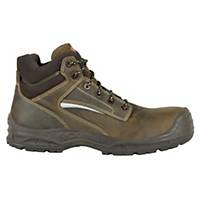 Cofra Montpellier high S3 safety shoes, SRC, brown, size 40, per pair