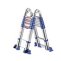 Worker Double Telescopic 5+5 Step Ladder