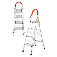 Worker Household Single Sided 4 Step Aluminium Ladder