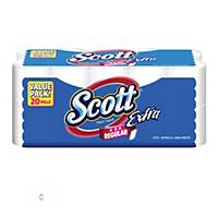 Scott Extra Bath Tissue 180 Sheets 2 Ply - Pack of 20 Rolls