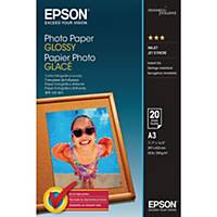 Carta fotografica lucida Epson Photo Paper Glossy A3 200 g/mq - 20 fogli