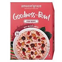 Amazin  Graze Pink Berry Instant Oatmeal (Goodness Bowl) 6x40g