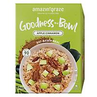 Amazin  Graze Apple Cinnamon Instant Oatmeal (Goodness Bowl) 6x40g