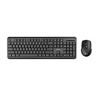Pack teclado y ratón Trust - TKM-350 - inalámbrico - negro