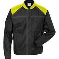 Fristads Fusion 4555 jacket, black and fluo yellow, size S, per piece