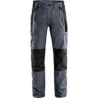 Fristads Dynamic 2540 service trousers for men, grey/black, size 46
