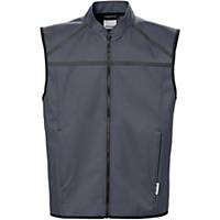 Fristads 4559 softshell waistcoat, grey, size L, per piece