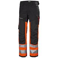 Helly Hansen Alna 2.0 269 klasse 1 work trousers, black/orange, size 46
