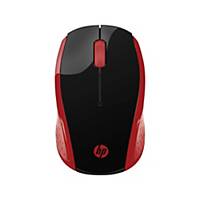 HP 200 Wireless Mouse - Red