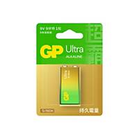 GP Ultra Alkaline Batteries 9V
