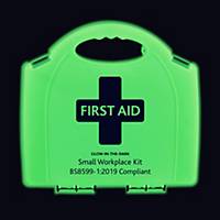 BS8599-1 Small First Aid Kit Glow In Dark