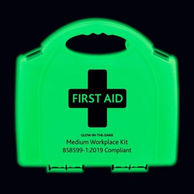 BS8599-1 Med First Aid Kit Glow In Dark