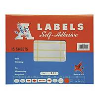 A LABELS 227 17 x 57mm - Pack of 360