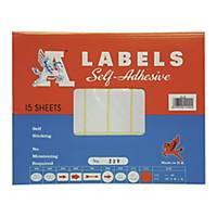 A LABELS 229 25 x 50mm - Pack of 360