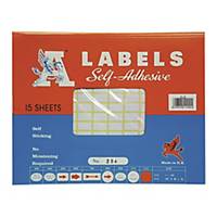 A LABELS 234 9 x 16mm - Pack of 2520