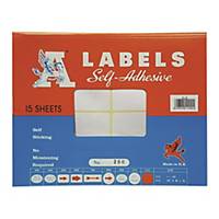 A LABELS 200 38 x 100mm - Pack of 120