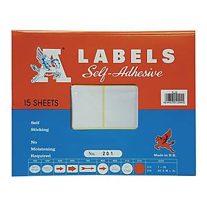 White labels