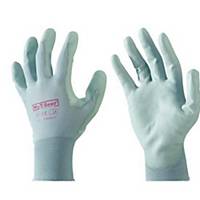 My-T-Gear Glovmech 555 gloves, PU coated, grise, size 06, per 12 pairs