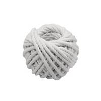 粗白色綿繩球203 - 綿繩直徑4毫米