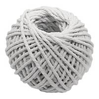 White Thin Cotton String 401 - ø2mm