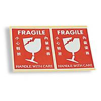 Self-adhesive Label [Handle with Care] - Pack of 30
