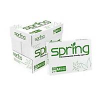 SPRING COPY PAPER A4 80G - WHITE - REAM OF 500 SHEETS