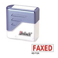 Deskmate KE-F12A [FAXED] Stamp