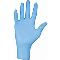 Nitril disposal gloves NITRYLEX CLASSIC, size M, package with 100pcs, blue