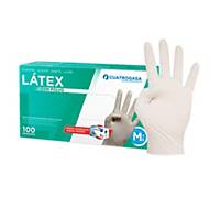 BOX100 4GASA GLOVES LATEX XL WHITE