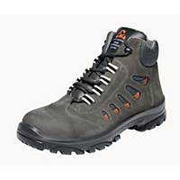 Emma Ranger high S3 safety shoes, SRC, grey, size W-35, per pair