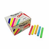 Penguin Color Chalk assorted colour box of 100