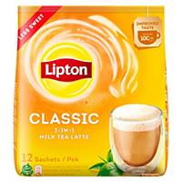 Lipton 3-in-1 Milk Tea 21g - Pack of 12