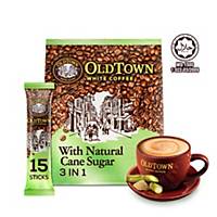 OldTown White Coffee Cane Sugar - Pack of 15 (36g)
