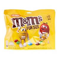 M&M Funsize Peanut 202.5g- 13 mini packs
