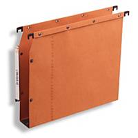 Elba Lateral Suspension File A4 Orange 30mm Base Box of 25