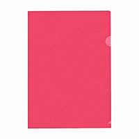 Flexi PP A4 L Shape Folder Red