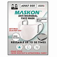 Maskon AntiMicrobial Face Mask Black