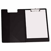 A4 PVC Clip Board with Cover - Black